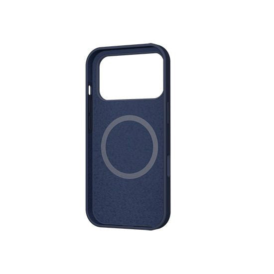 Coque silicone MagSafe iPhone 18 Pro / 17 Pro Bleu